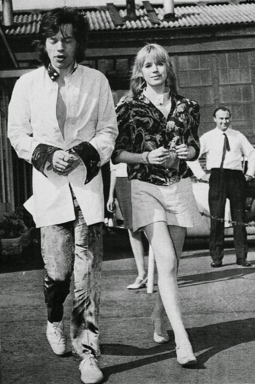Marianne Faithfull and Mick Jagger 37 Vintage Pictures of the Grooviest Couple of the 1960s