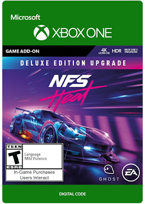 Need For Speed Heat Game Cover Xbox One Deluxe Edition Upgrade