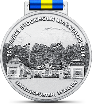 Stockholm Marathon 2014 - 2:50:43. Mitt bästa lopp hittills. Klicka för Race Rapport!