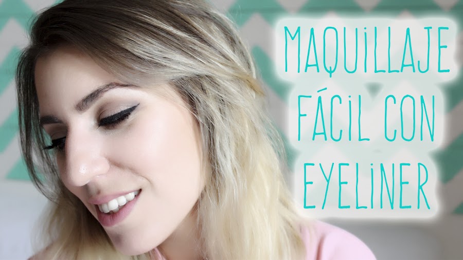 maquillaje fácil con eyeliner