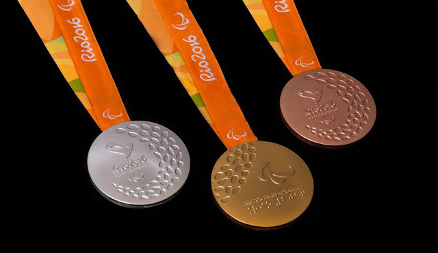 Resultado de imagem para Medalhas paralímpicas