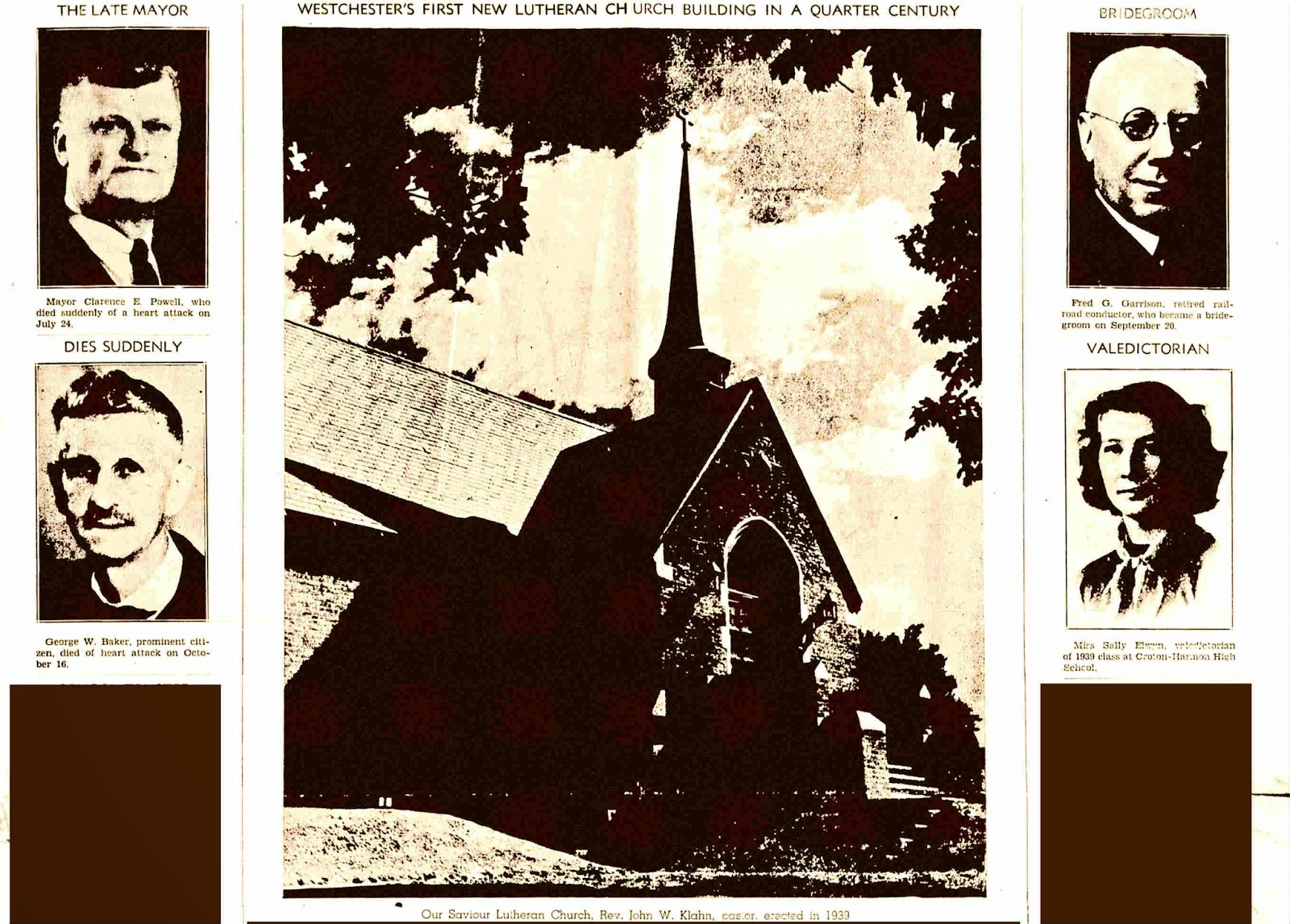 EverythingCroton PICTURES AND PERSONALITIES IN THE CROTON NEWS OF 1939