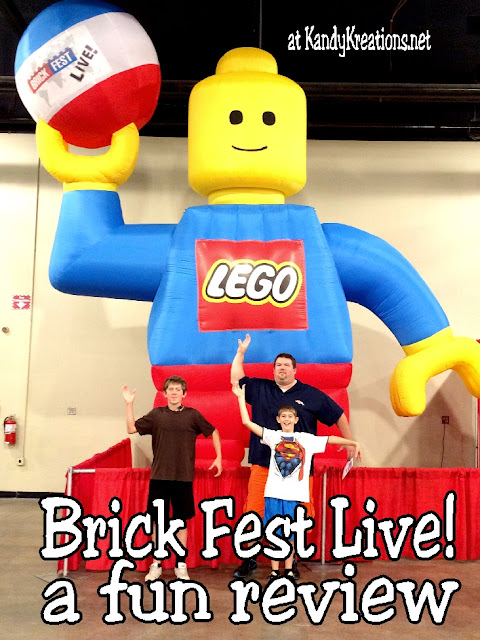 Visit Brick Fest Live! for a fun afternoon of building, playing, shopping, and family time.  Our experience was a win with time together and lots of creativity and Master building time.