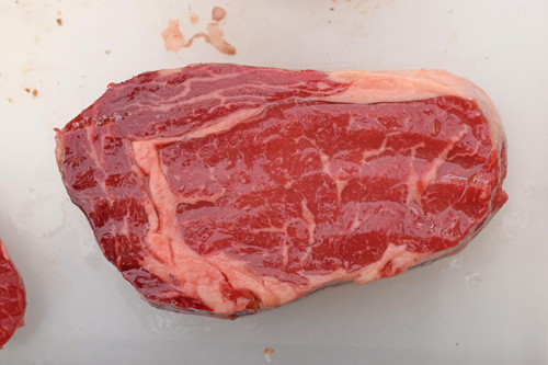 dry aged ribeye steak
