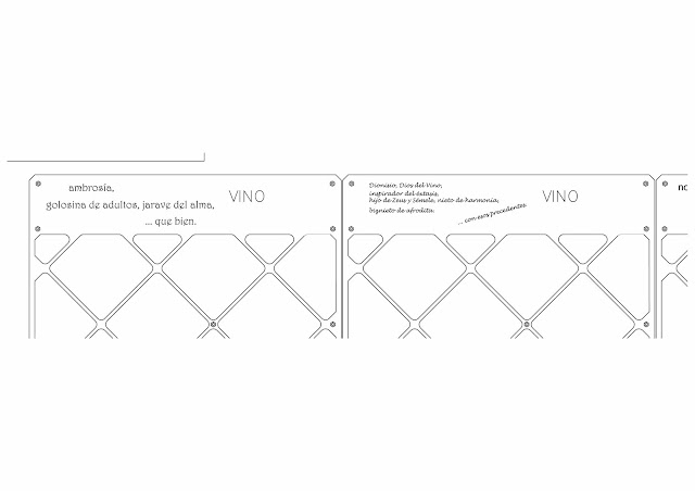 Trabajo en Forja - Botellero en Forja en Madrid - Distintos diseños