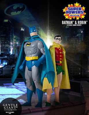 DC Comics Super Powers Collection Batman & Robin 12” Jumbo Vintage Action Figures by Gentle Giant