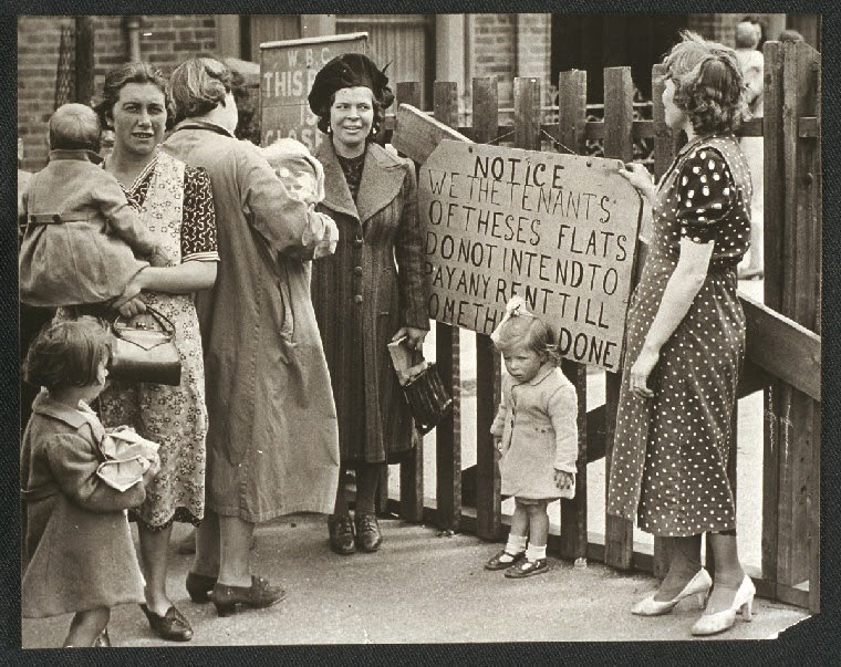 Transpontine Woolwich Rent Protest 1939