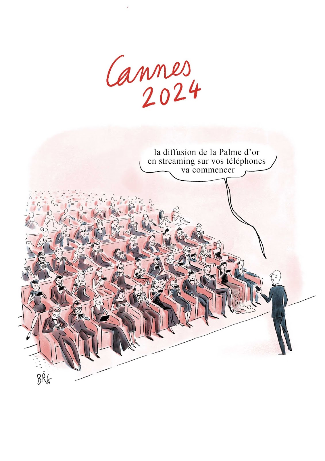 J'aime ta langue, un blog de BRG World wild Cannes 2024 (dessin de