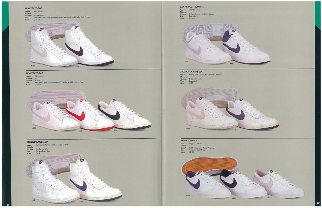 sonido Rareza Depender de ☆SNEAKERQUEEN☆: Nike 1985 Catalog