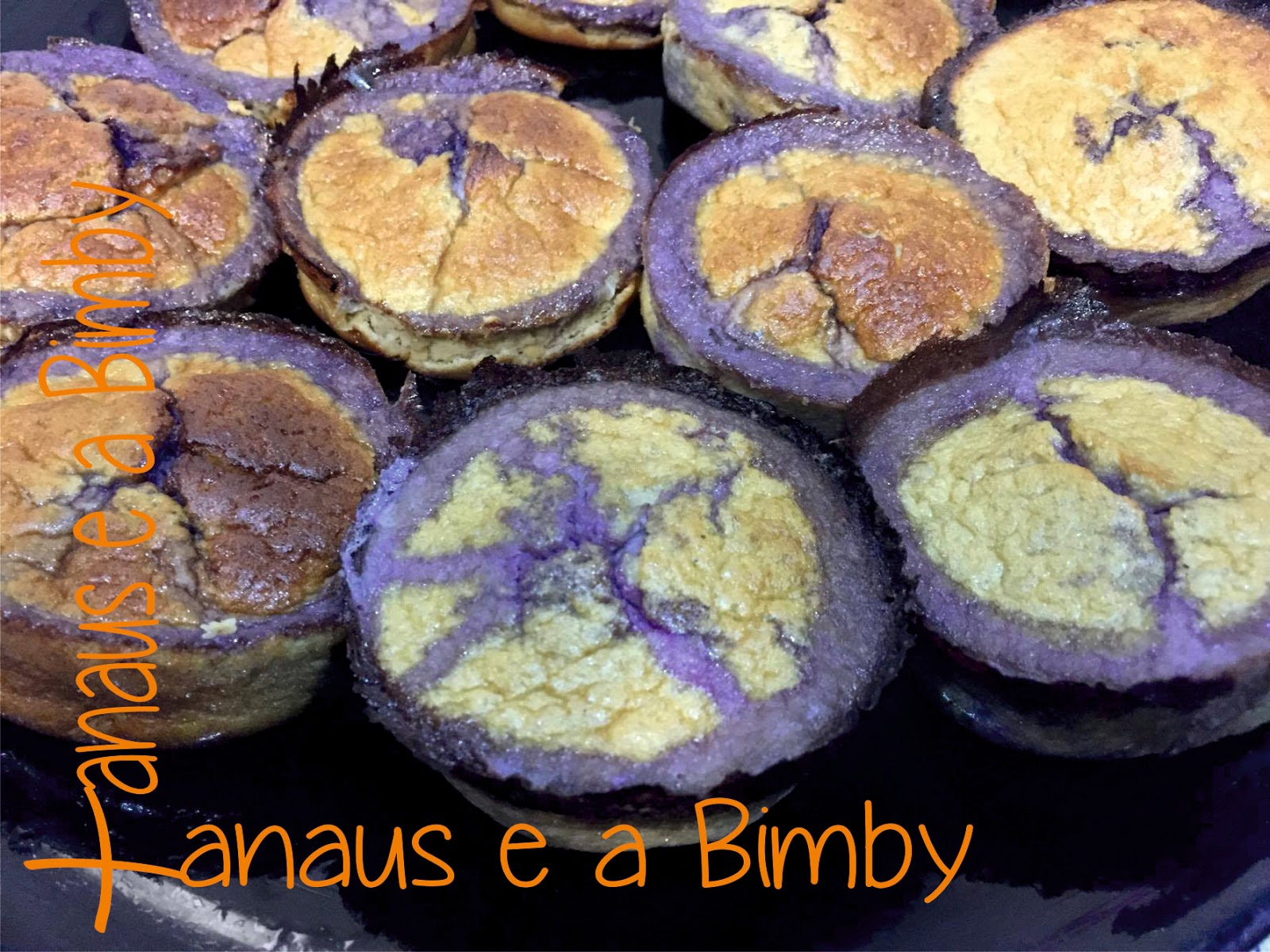 Muffin de Banana e Mirtilos na Bimby Paleo