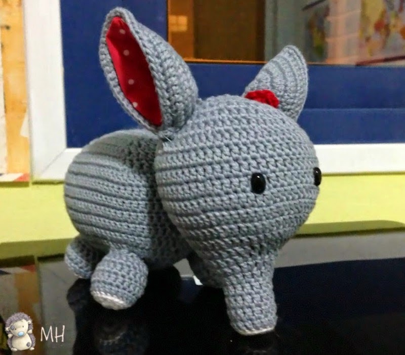 Elefante amigurumi
