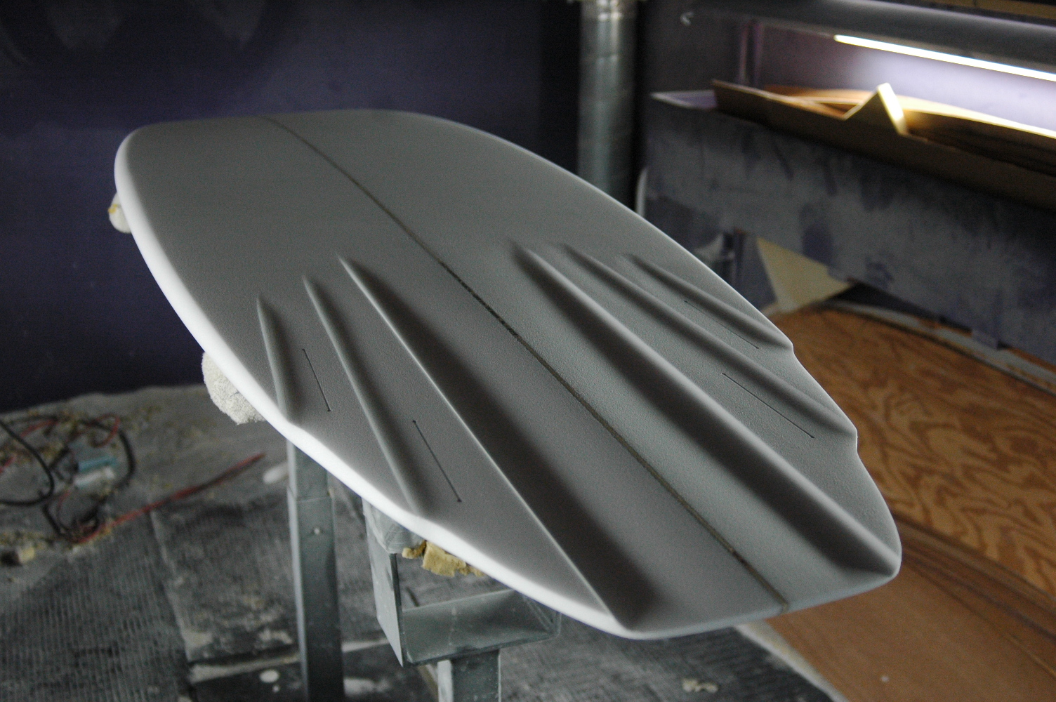 Oak Foils Custom Surfboards The Blend Double Wing Dyna 6Channel for Kawika