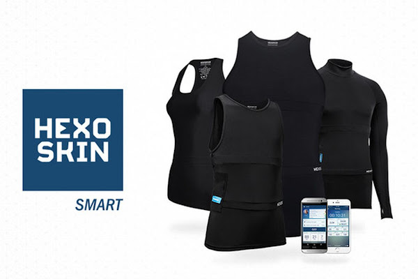 數位時代翻攝自 Hexoskin 官網 數位時代翻攝自 Hexoskin 官網