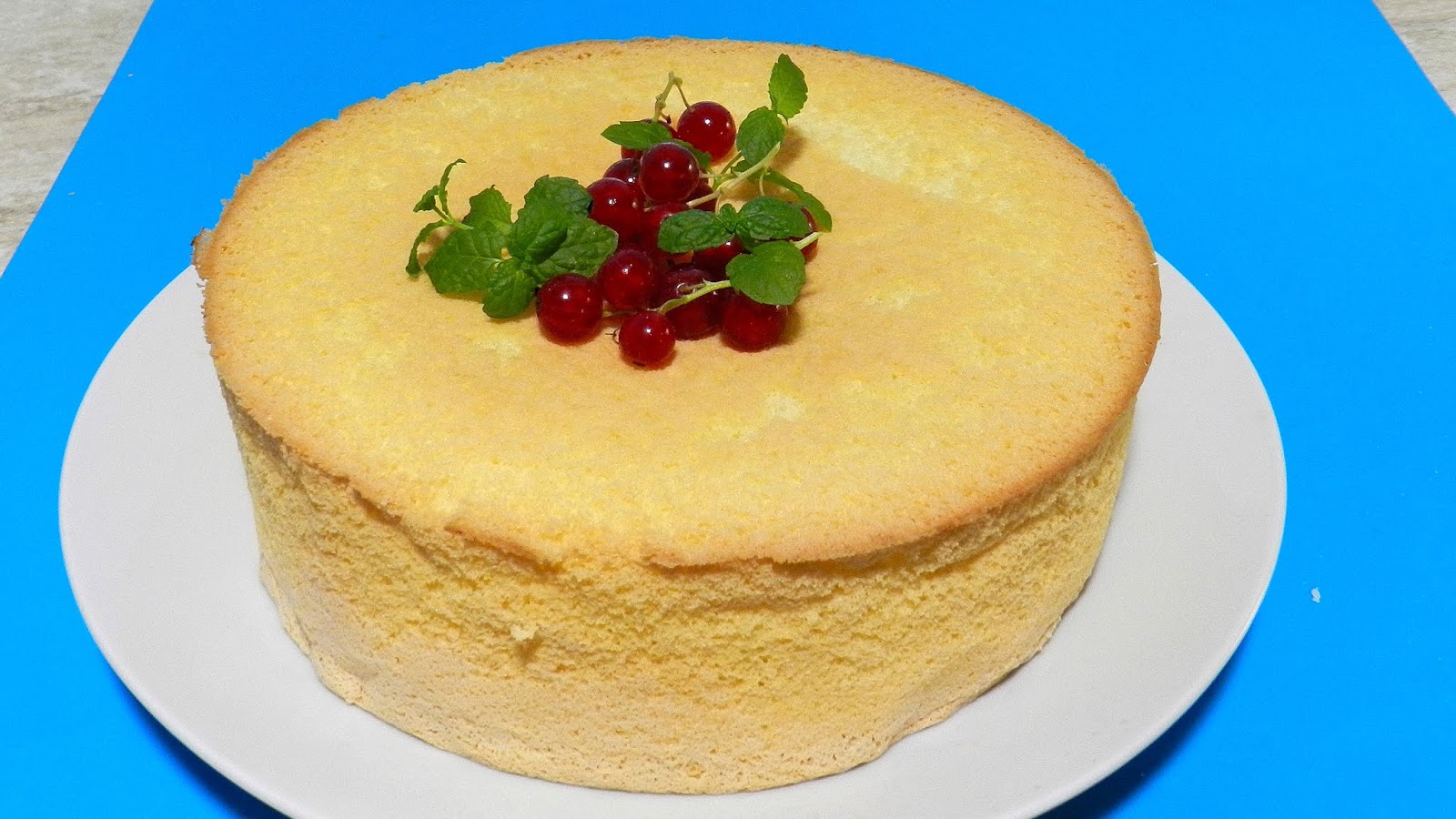 Sponge Cake Two Eggs Only