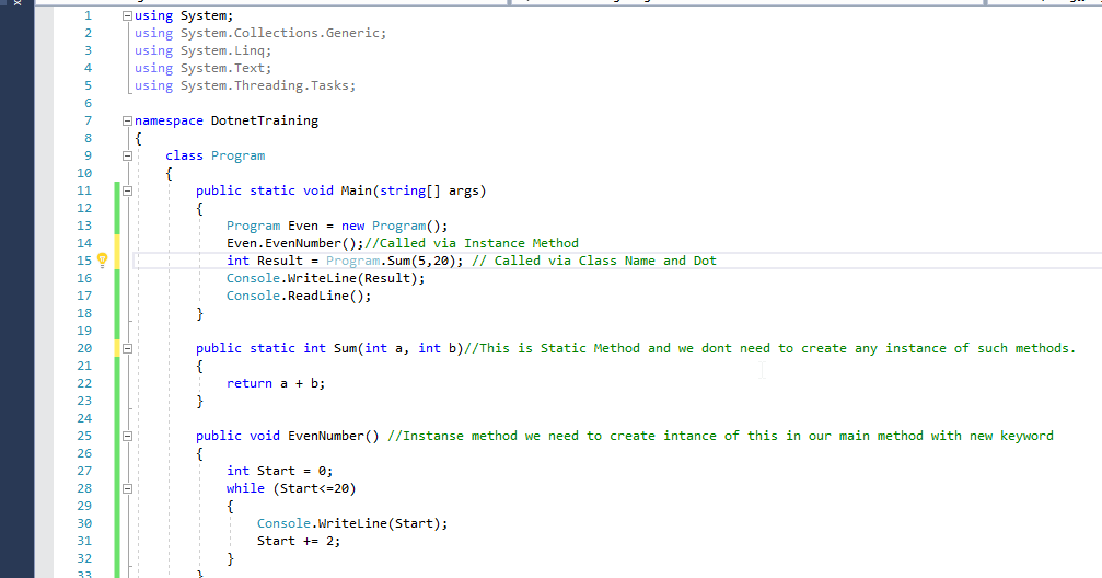MS Dynamics 365 Business Central : Tutorial 7 Methods in DotNet