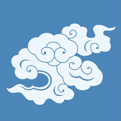 Японские облака. Стилизованные облака. Облака в японском стиле. Облака стилизация. Тучи стилизация.