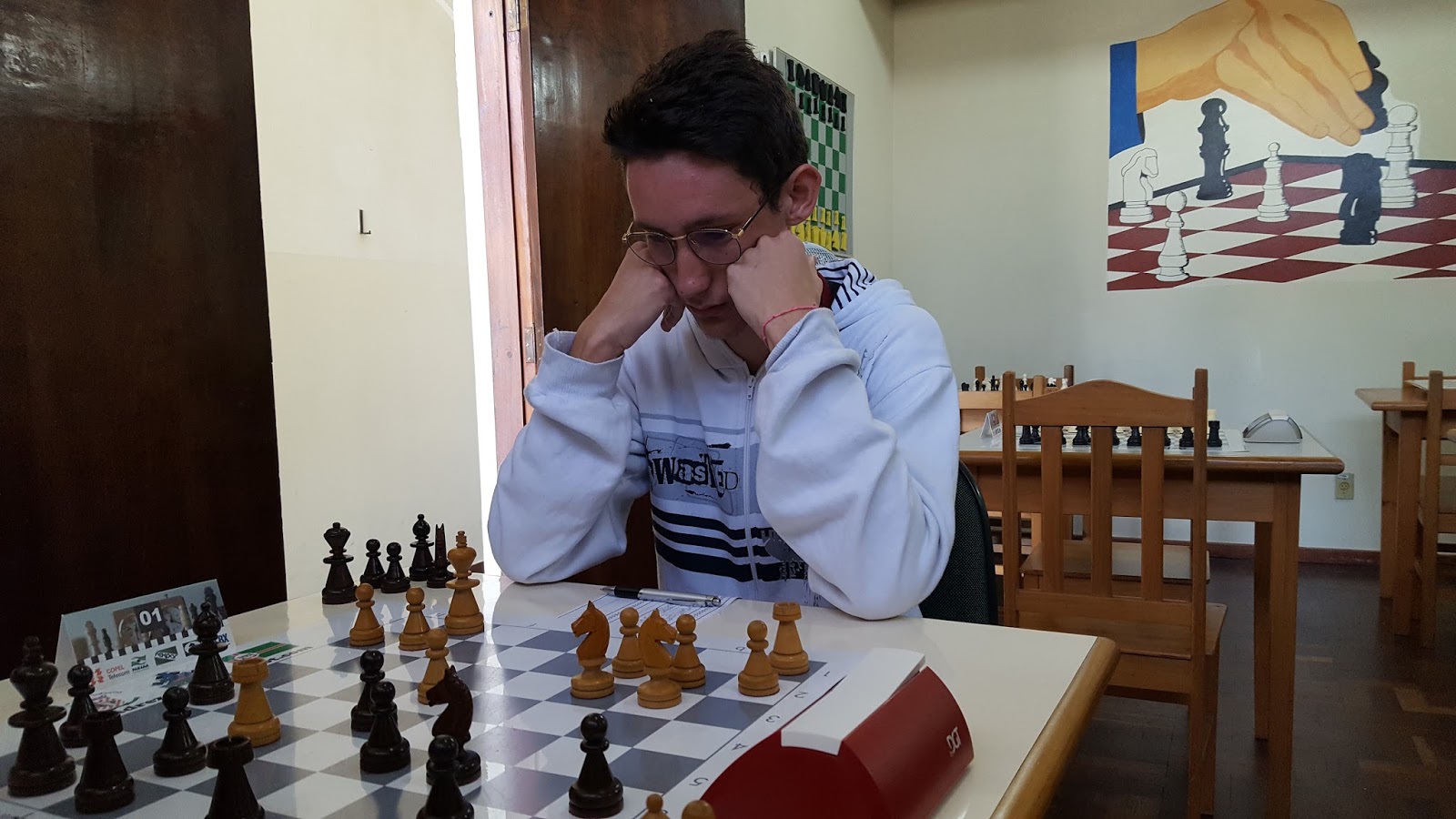 Federação de Xadrez do Paraná - Simuntânea com o GM Jaime Sunye