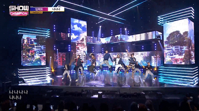 임팩트 쇼챔 무대.gif | 인스티즈