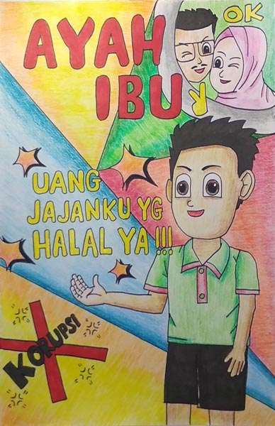 Guru Seni Budaya Membuat Poster