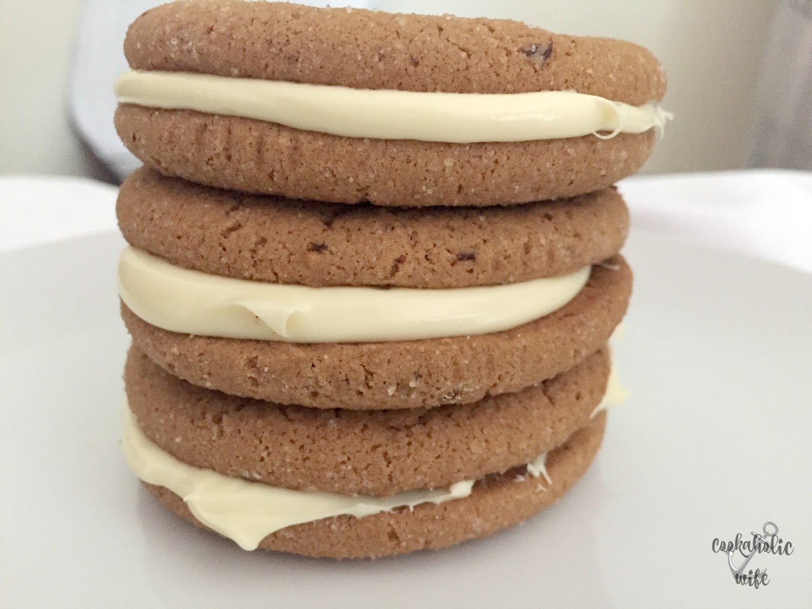 Cookaholic Wife FilltheCookieJar Molasses Cookies with Whiskey