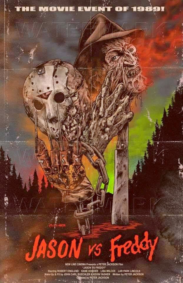 Freddy Vs Jason Movie Poster 11 X 17 Ciudaddelmaizslpgobmx