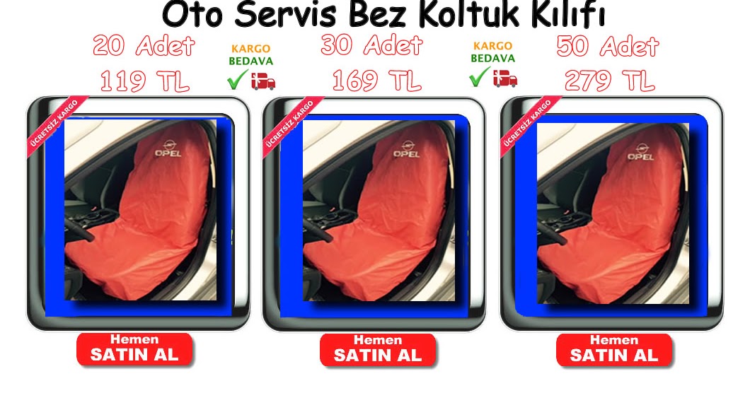 Oto servis bez koltuk kılıfıAraç servis bez koltuk kılıfı Araç servis