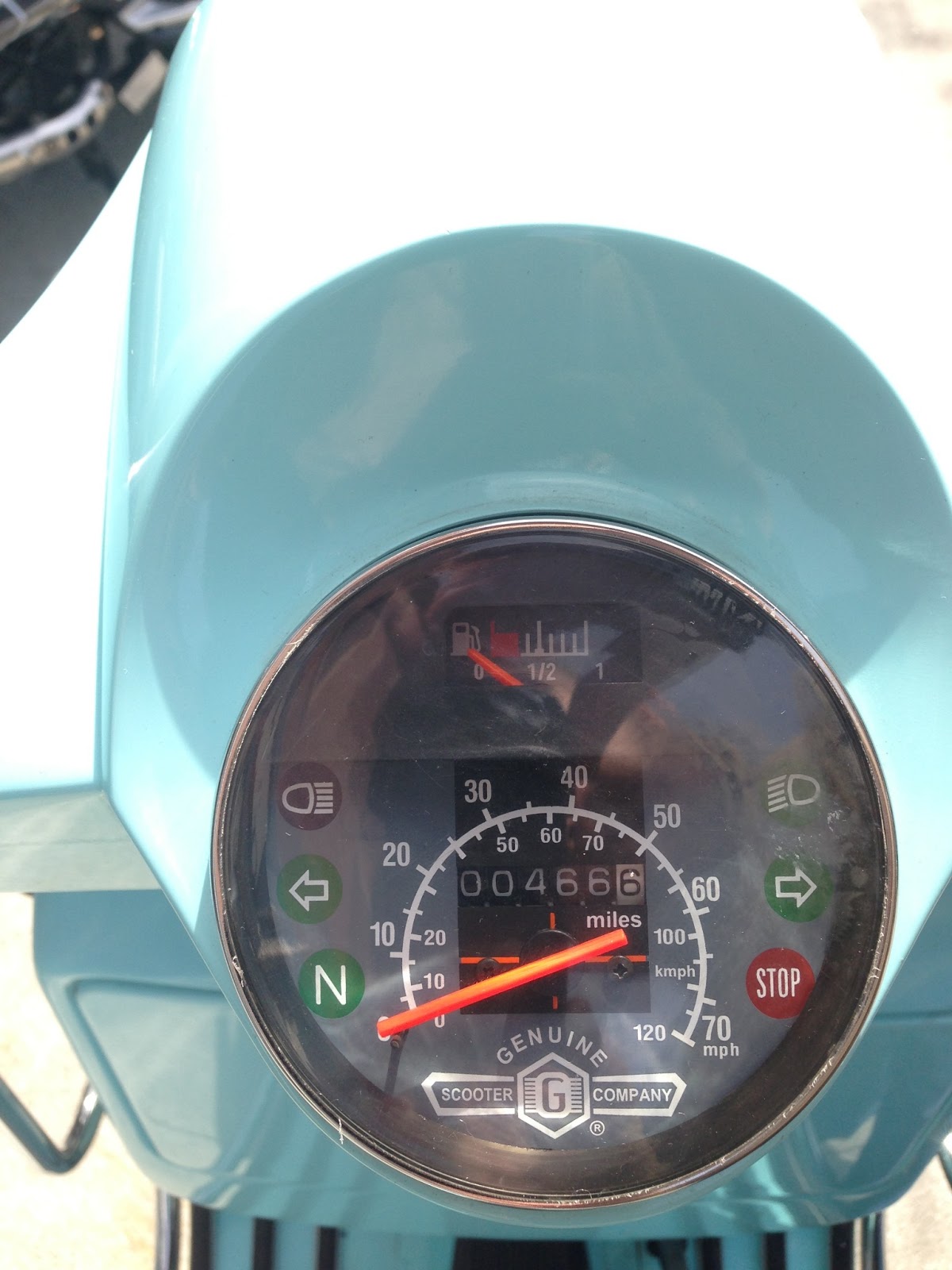 Philadelphia Used Scooters: Genuine Stella 2T - Powder Blue - LOW