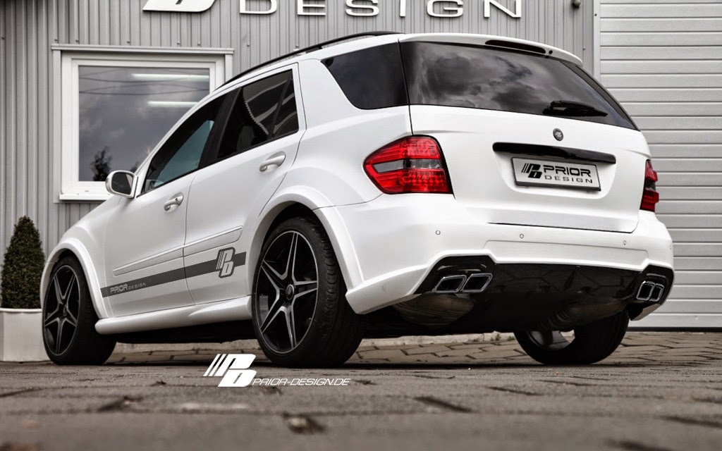 MercedesBenz ML W164 Prior Design Aerodynamic Body Kit BENZTUNING