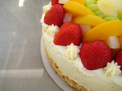 Sam Tan's Kitchen: Fresh Fruit Cream Cake