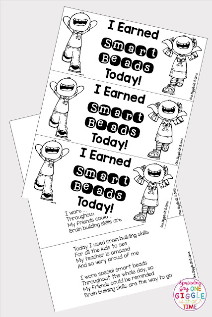 Are you looking for a fun, cheap, and easy idea for positive reinforcement to use in your classroom? Your students will love earning smart bead rewards! 