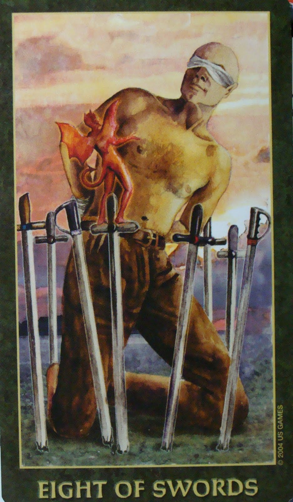 Croix. карты таро фенестра. Eight of swords. восьмерка мечей. таро vice versa.