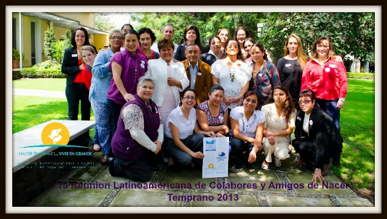 1a reunion latinoamericana Nacer Temprano