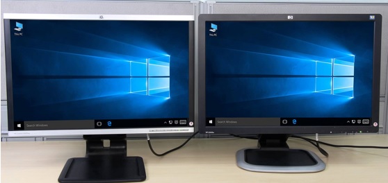 cómo conectar dos monitores a una computadora, conectar dos monitores a un cpu