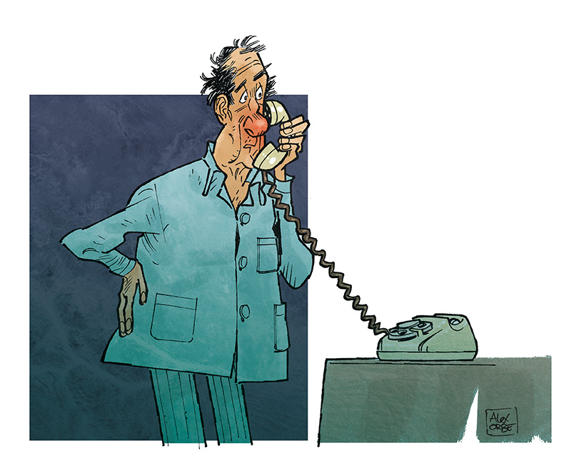 El cuento mensual de J.J. Rapha Bilbao SUENA EL TELÉFONO