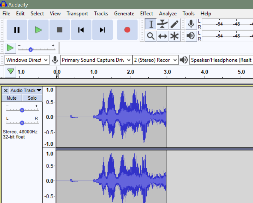 Tech Post Learning audacity voice recording shortcuts