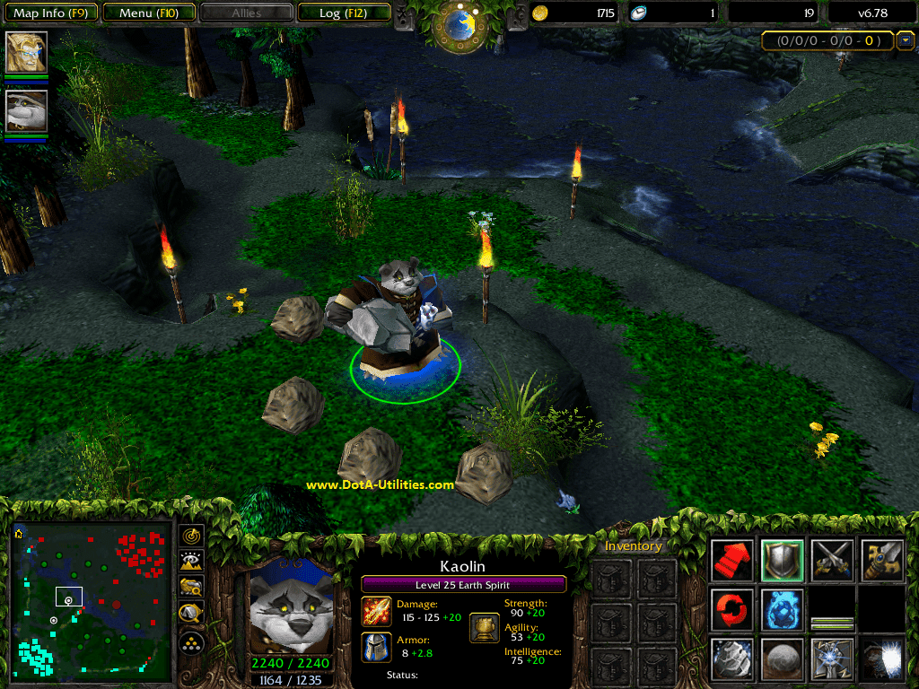 dota 6.78b ai map