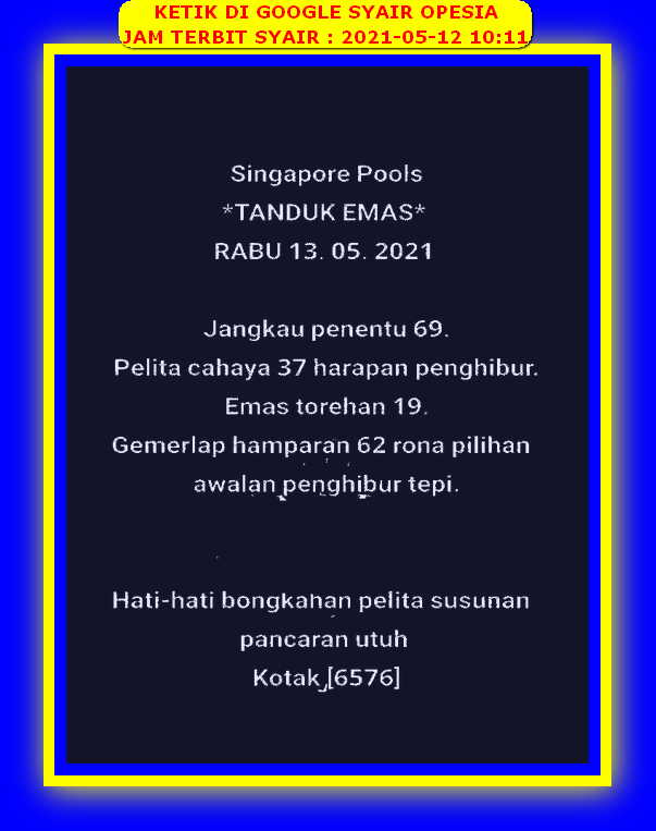 gambar togel syair sgp
