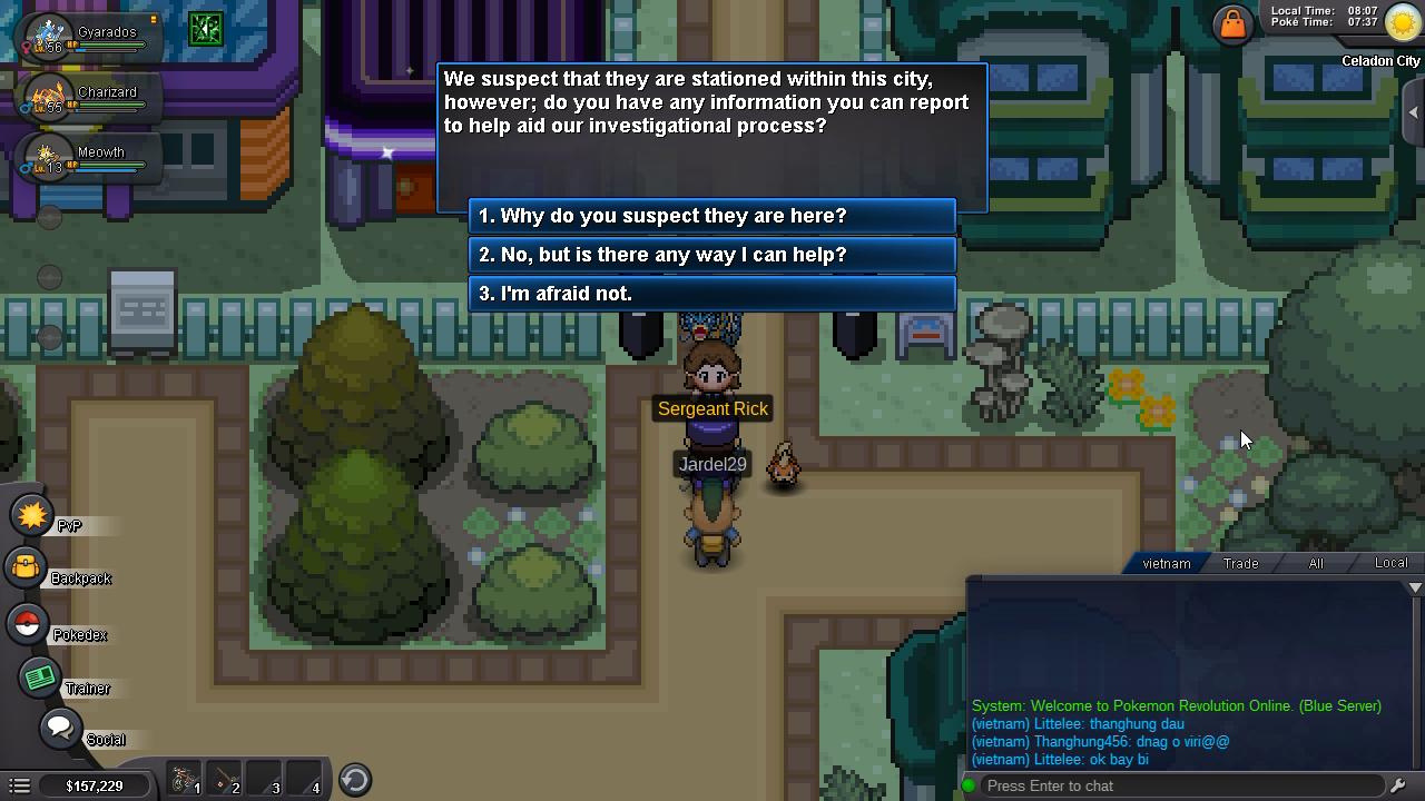 Hướng Dẫn Pokemon Revolution Online Part 4 Lavender Town Huytndh