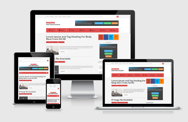 Free Responsive Blogger Template yang "Terinspirasi"