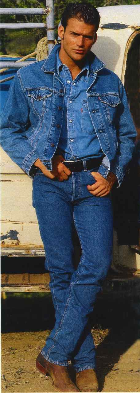 Guys in vintage Jeans & Denim