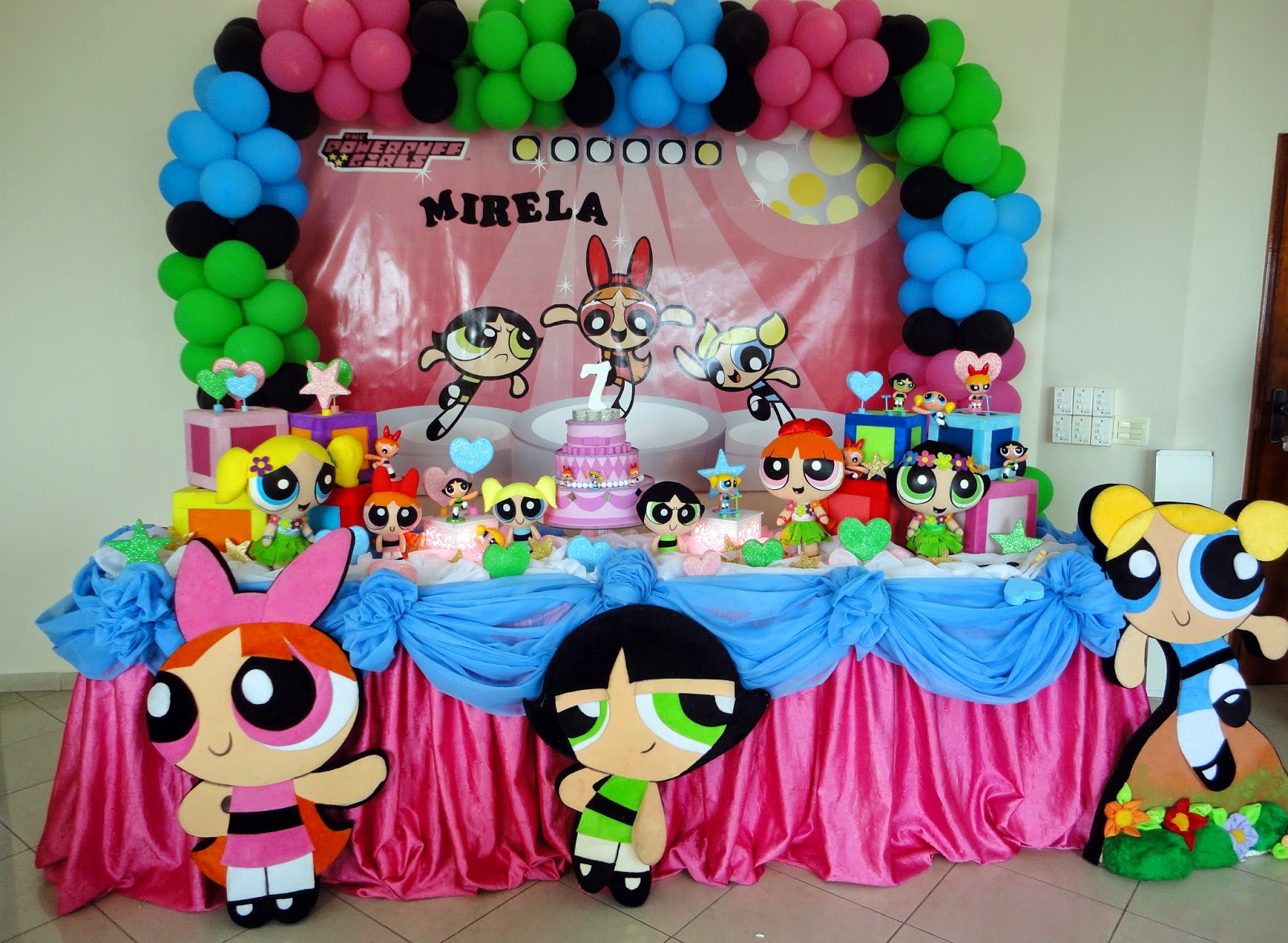 Atelier Regina Conte: Decoração Meninas Super Poderosas