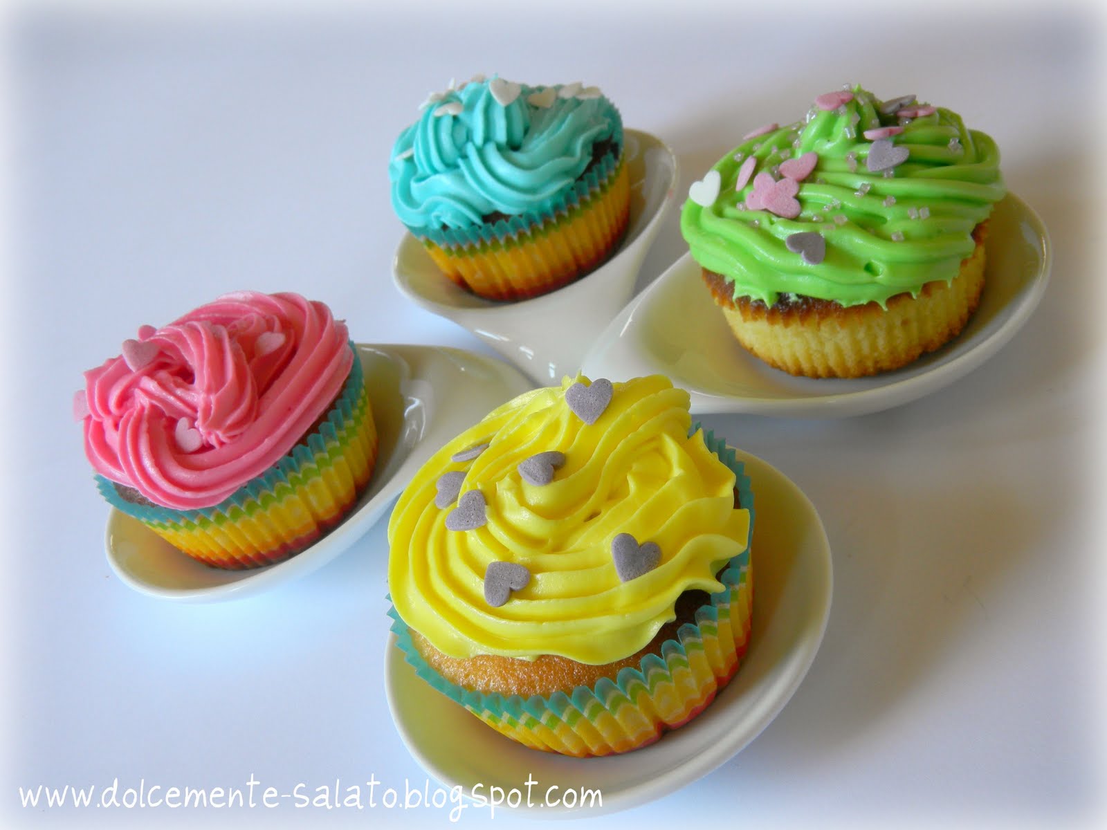 DOLCEmente SALATO Cupcakes con frosting di philadelphia