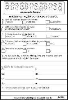 Jogos olímpicos e leitura de futebol Jogos olímpicos e leitura de futebol
