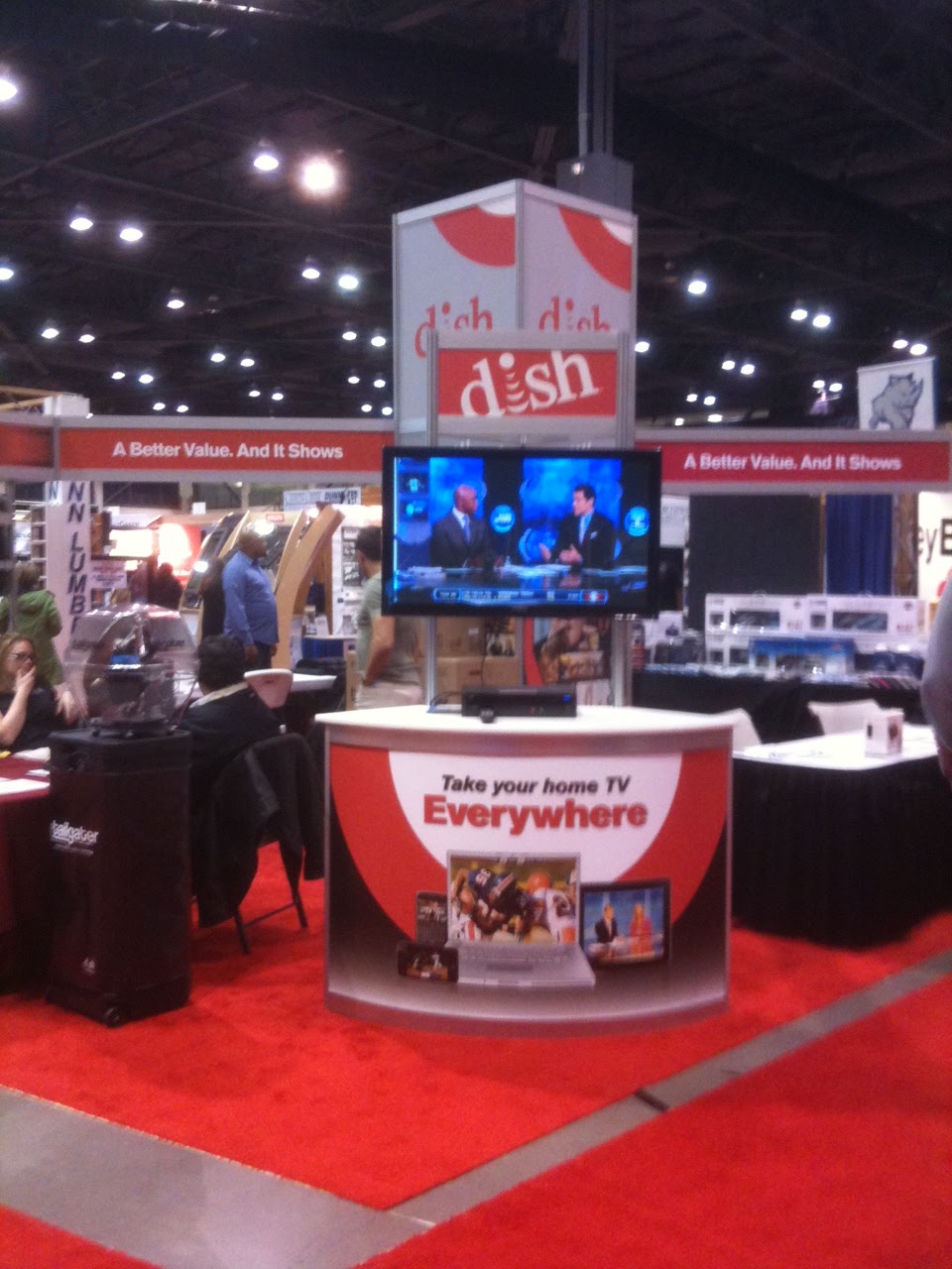 Seattle Home & Garden Show DISH SHOWCASING HOME ENTERTAINMENT OPTIONS