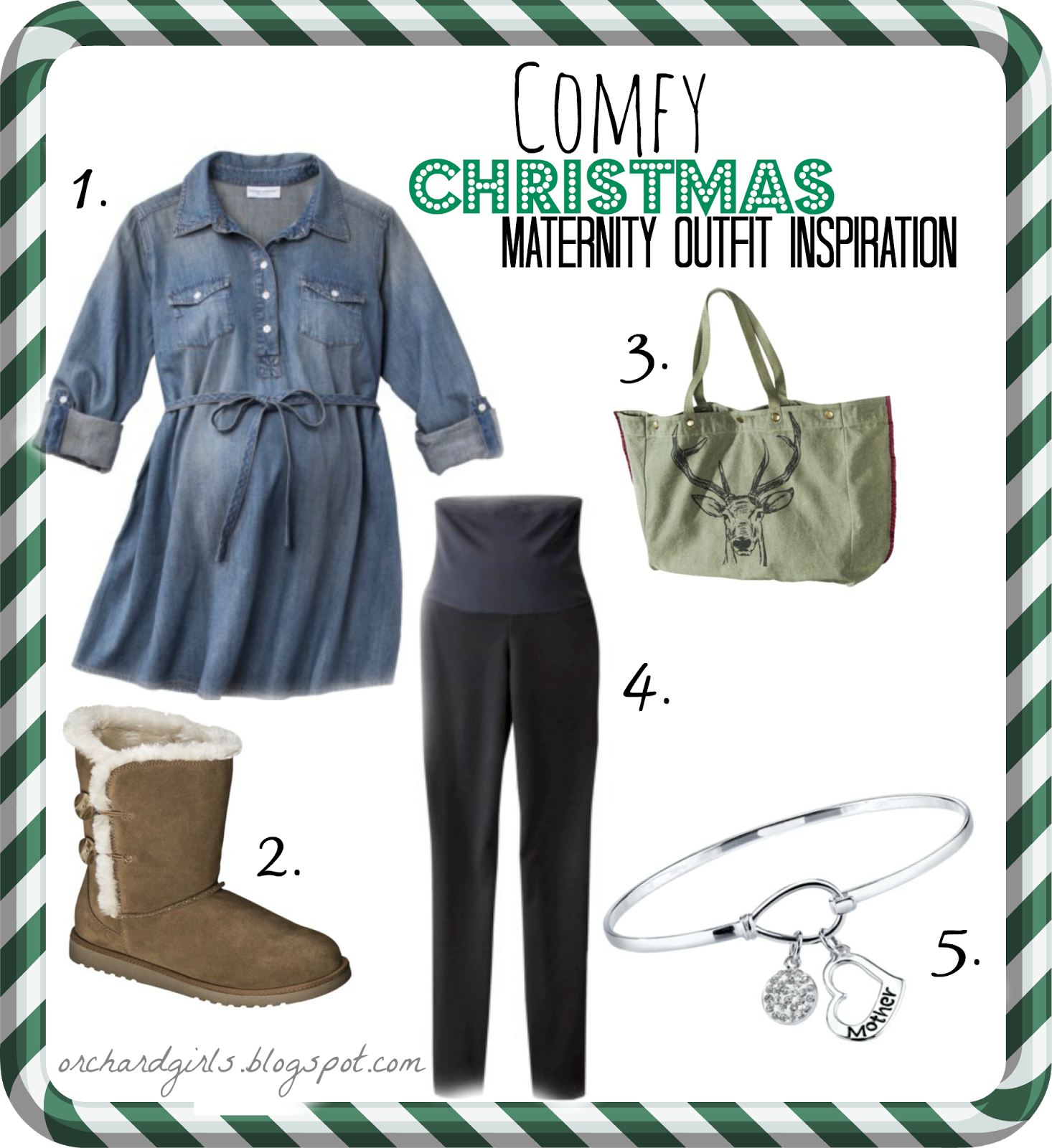 Orchard Girls Maternity Christmas Outfit Inspirations