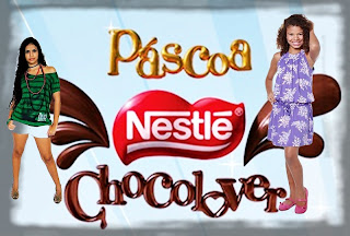 Look Models Agency Propaganda Nestle Pascoa Chocolover