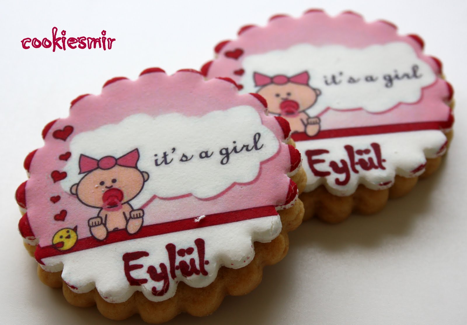 cookiesmir Hoşgeldin Bebek kurabiyeleri.. Eylül