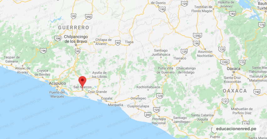 Temblor en México de Magnitud 4.0 (Hoy Miércoles 15 Mayo 2019) Sismo - Epicentro - San Marcos - Guerrero - SSN - www.ssn.unam.mx