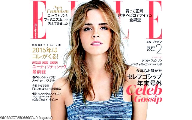 Emma Watson Emma Watson Covers Elle Japan February
