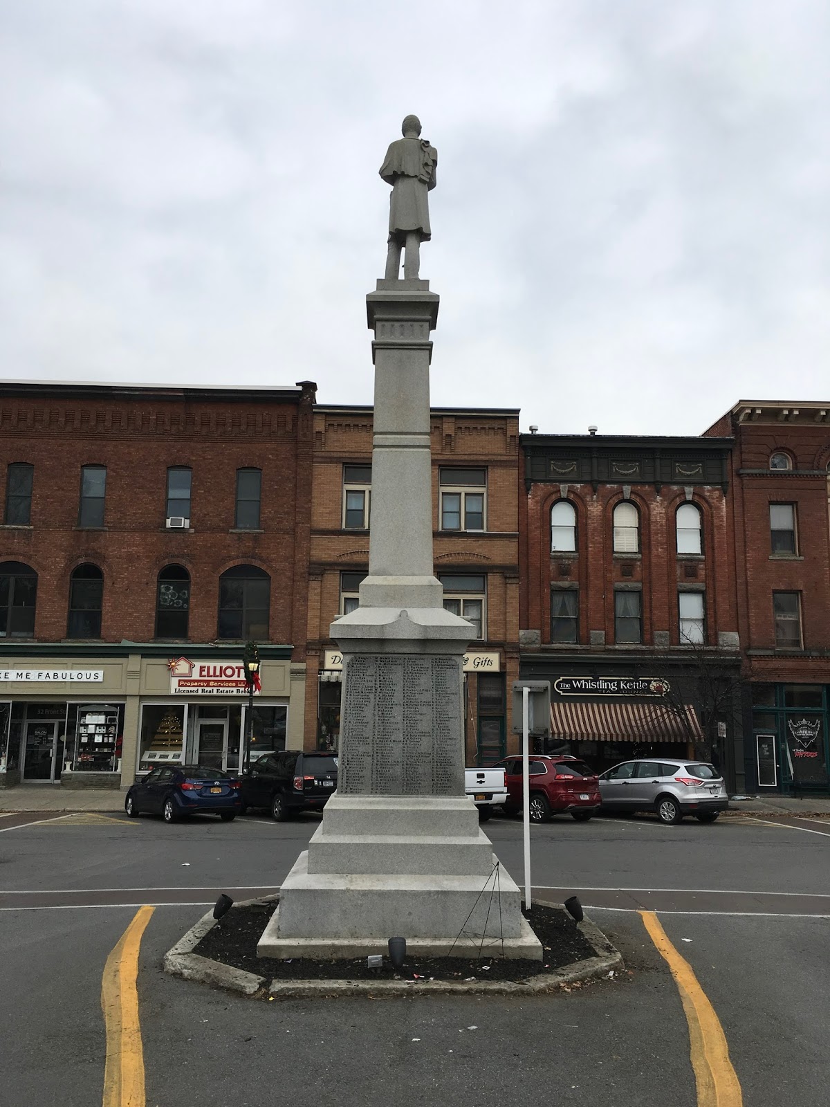 Tangled Roots and Trees Honor Roll Front and Low Streets, Ballston